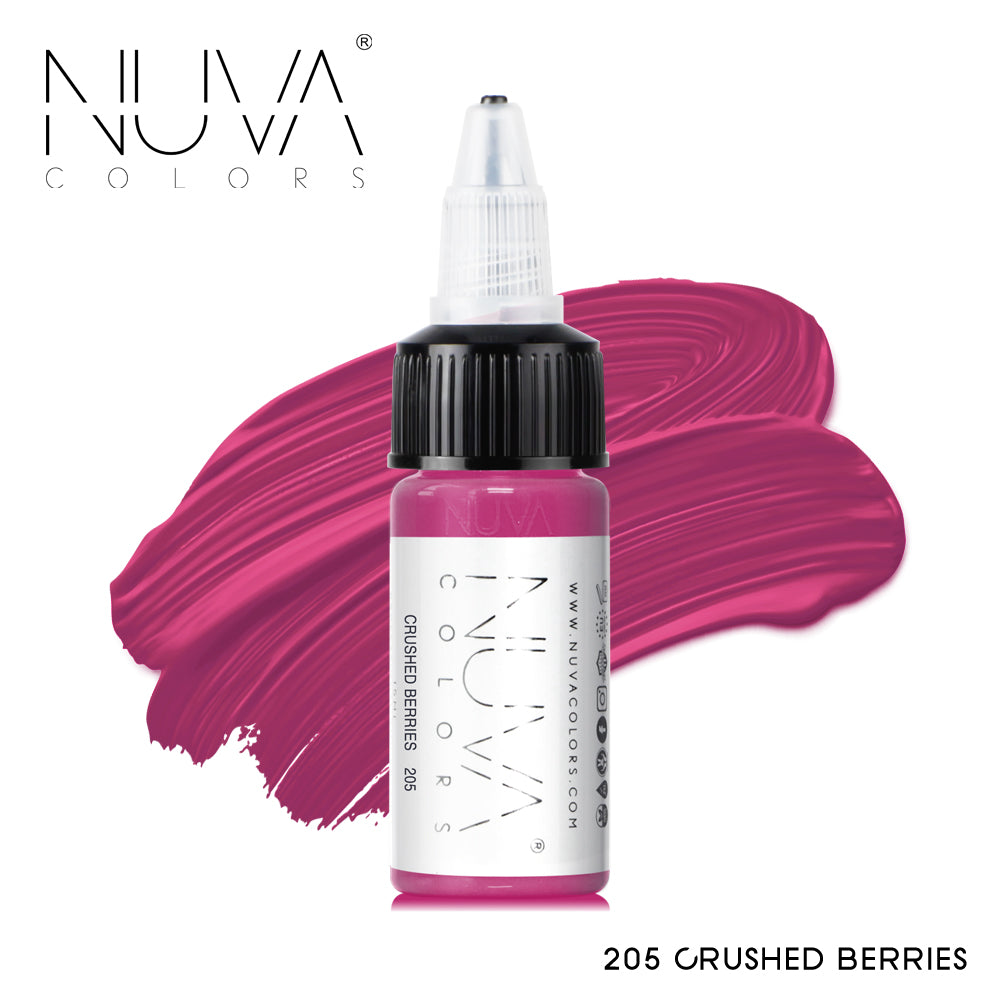 NUVA COLORS - 205 CRUSHED BERRIES (15 ML)