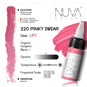 NUVA COLORS - 220 PINKY SWEAR (15 ML)